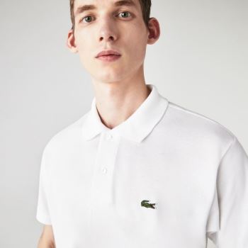 Lacoste Classic Fit L.12.12 Polo Shirt Bílé | Y9WGlOGR