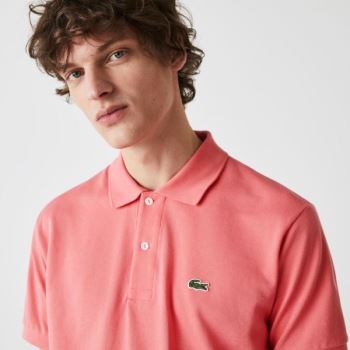 Lacoste Classic Fit L.12.12 Polo Shirt Růžové | QecGCyN4