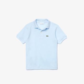 Lacoste Petit Piqué Polo Světle Blankyt | yGG4IBrx