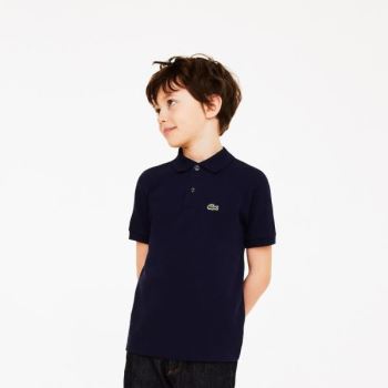 Lacoste Petit Piqué Polo Tmavě Blankyt Blankyt | UqmsxPUS