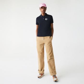 Lacoste Regular Fit Bavlněné Piqué Polo Shirt Tmavě Blankyt Blankyt | VY4jvona