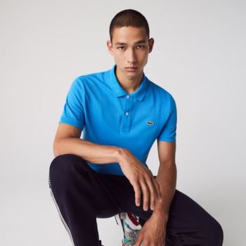 Lacoste Slim Fit Polo in Petit Piqué Blankyt | nGeHwoIK