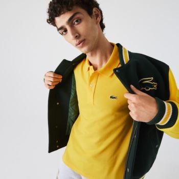 Lacoste Slim Fit Polo in Petit Piqué Žluté | UhLn9esc