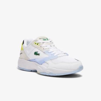 Lacoste Storm 96 LO Textilní and Læder Sneakers Bílé Koralove | PdOKHXPO