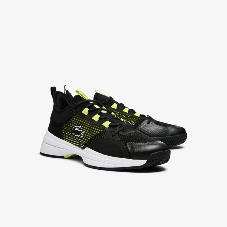 Lacoste AG-LT 21 Textilní Sneakers Černé Světle Žluté | Jlyp2orE