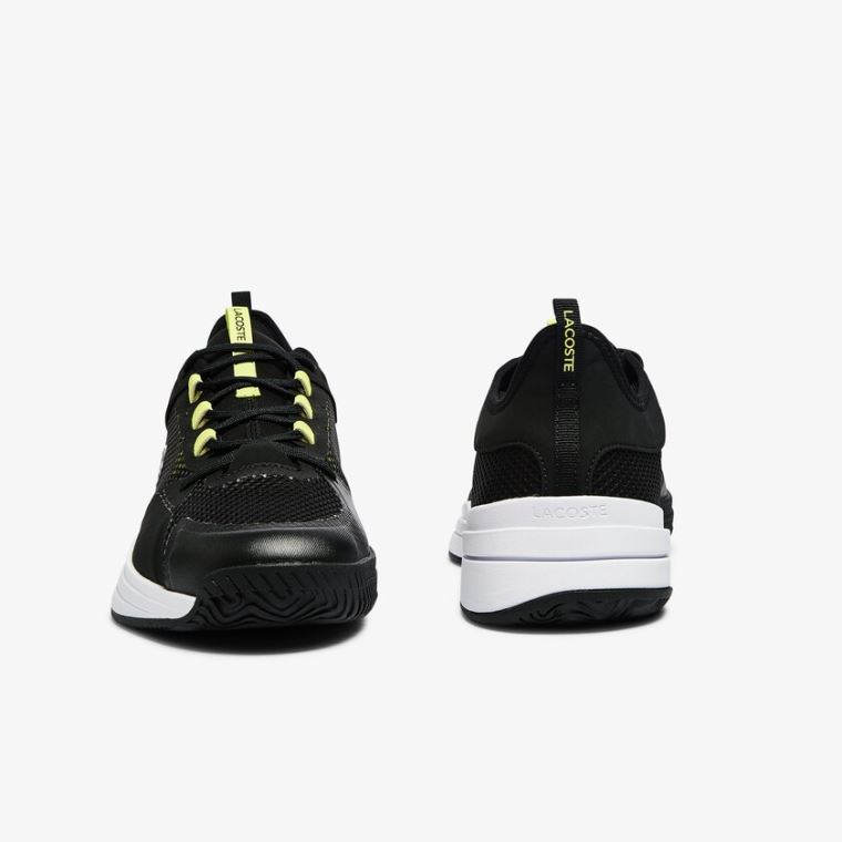 Lacoste AG-LT 21 Textilní Sneakers Černé Světle Žluté | Jlyp2orE