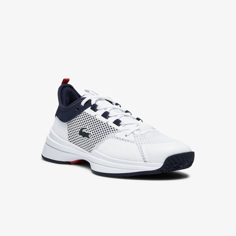 Lacoste AG-LT 21 Textilní and Syntetická Sneakers Bílé Koralove | y2yKdGt9