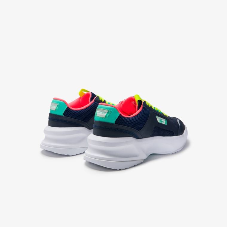 Lacoste Ace Lift Læder Sneakers Tmavě Blankyt Tyrkysové | VSJO7A7n