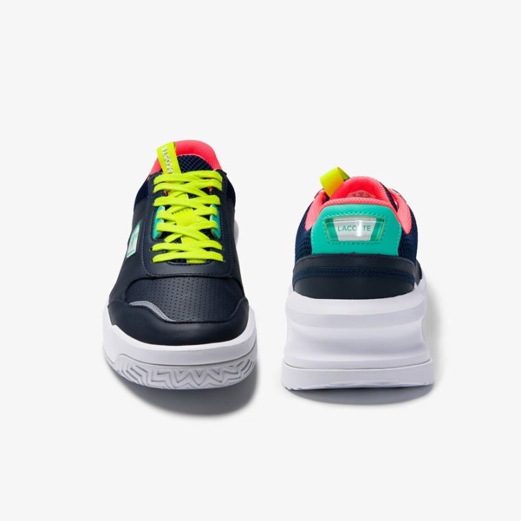 Lacoste Ace Lift Læder Sneakers Tmavě Blankyt Tyrkysové | VSJO7A7n