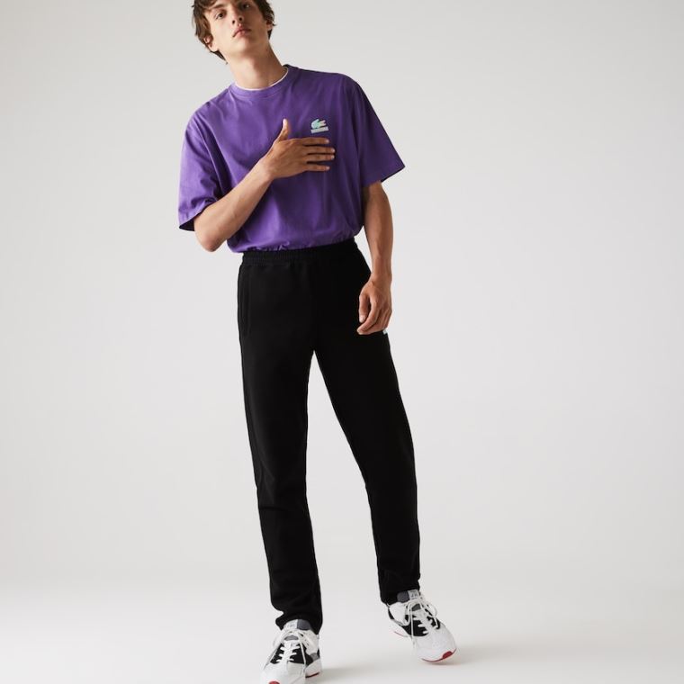 Lacoste CONCEPTS Collaboration Track Pants Černé | WCxeTKWV