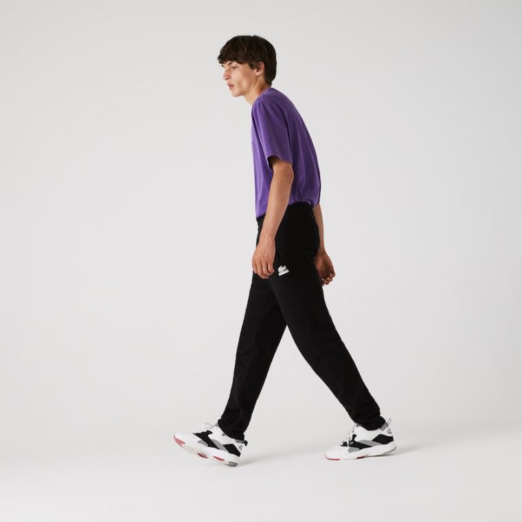 Lacoste CONCEPTS Collaboration Track Pants Černé | WCxeTKWV