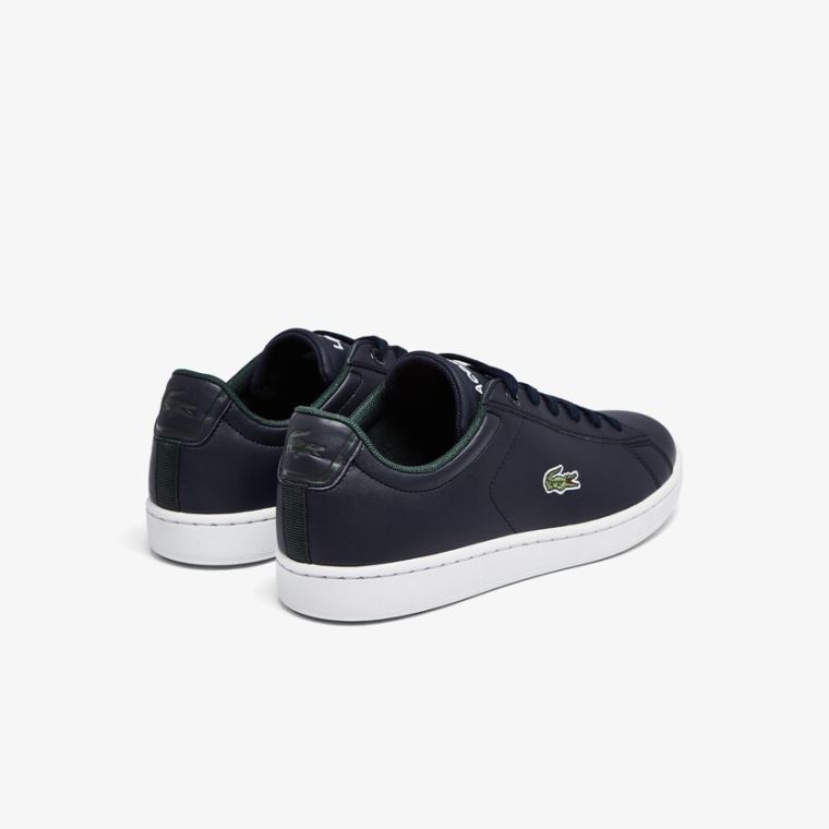 Lacoste Carnaby Evo Syntetická Sneakers Tmavě Blankyt Bílé | ZqhamleF