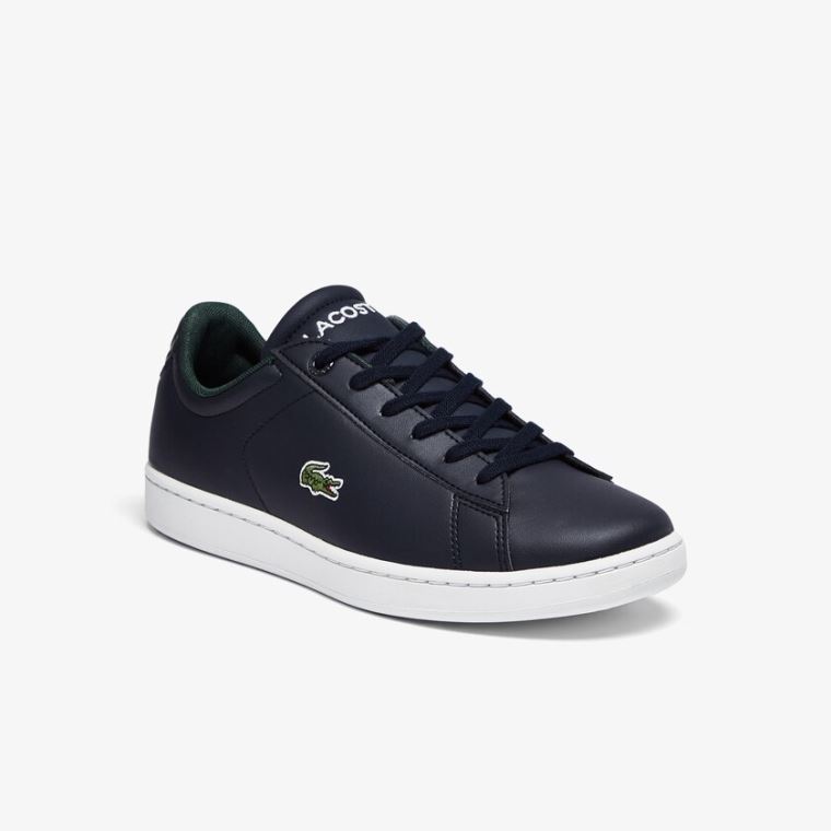 Lacoste Carnaby Evo Syntetická Sneakers Tmavě Blankyt Bílé | ZqhamleF