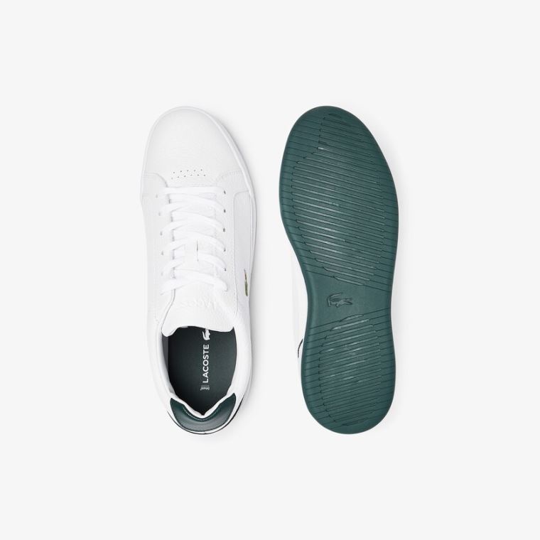 Lacoste Challenge Læder Sneakers Bílé | 4HZRUVer