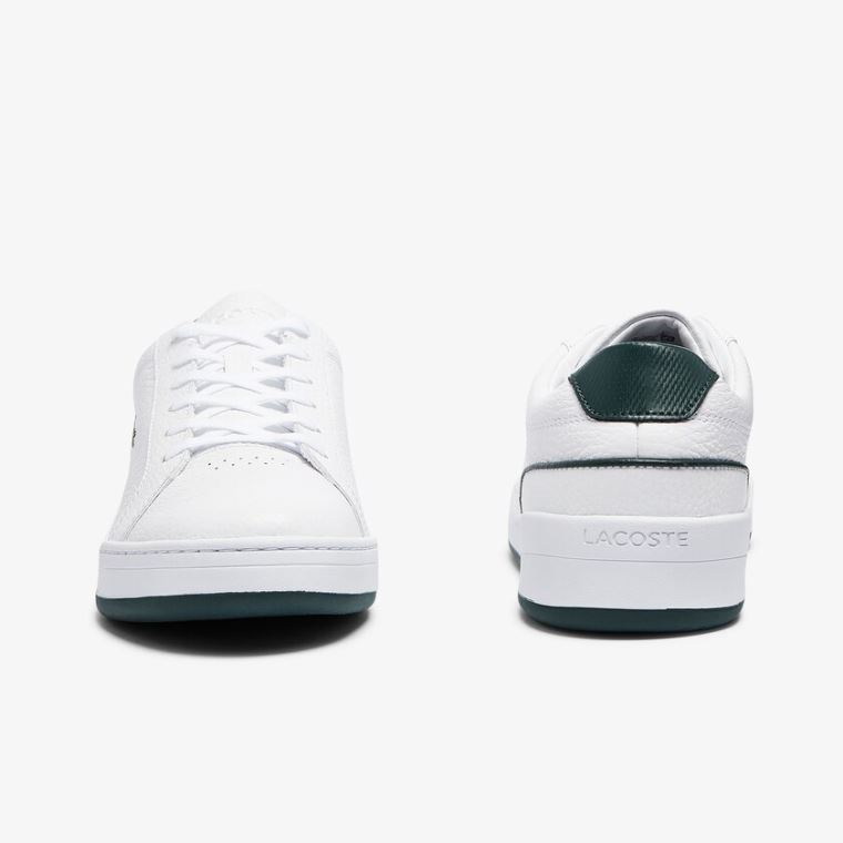 Lacoste Challenge Læder Sneakers Bílé | 4HZRUVer