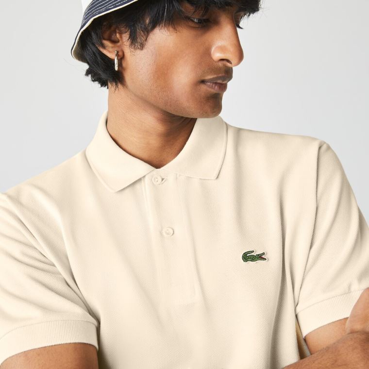 Lacoste Classic Fit L.12.12 Polo Shirt Béžový | Qvk7C1sR