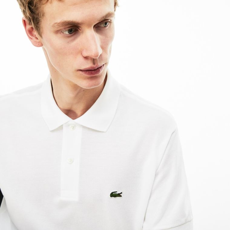 Lacoste Classic Fit L.12.12 Polo Shirt Bílé | Y9WGlOGR