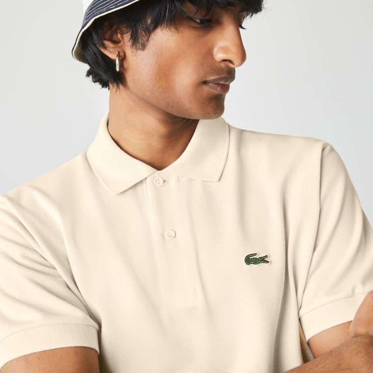 Lacoste Classic Fit L.12.12 Polo Shirt Béžový | jLx8x5B9