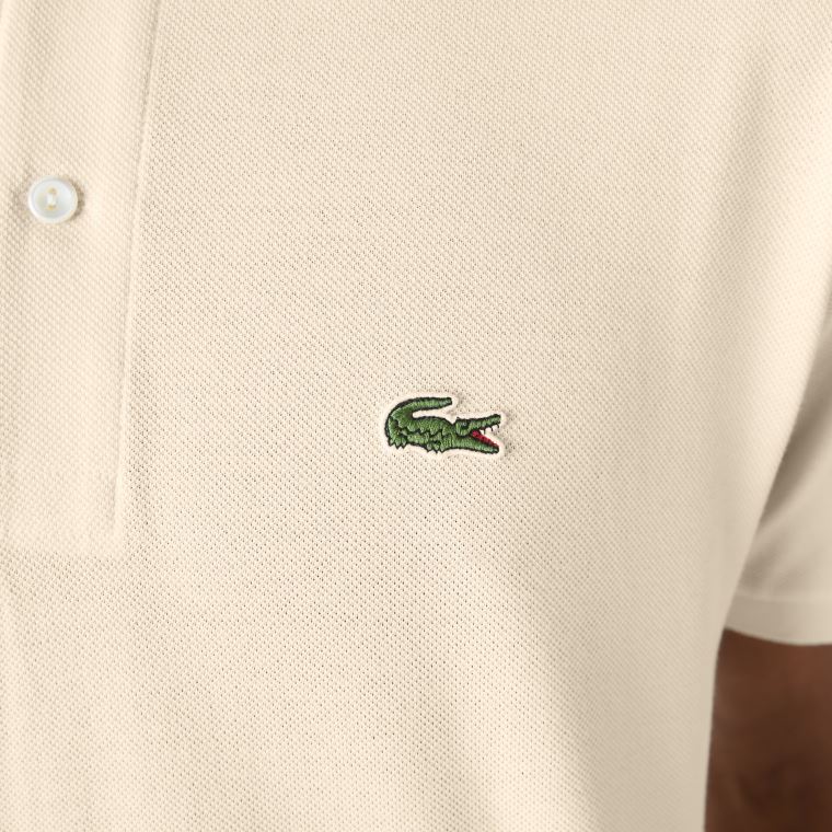 Lacoste Classic Fit L.12.12 Polo Shirt Béžový | jLx8x5B9