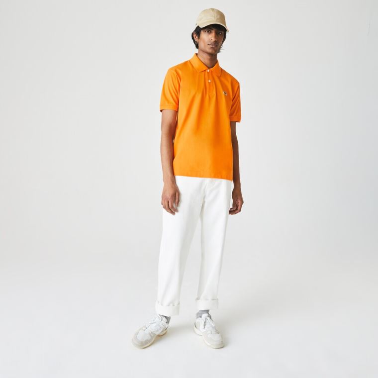 Lacoste Classic Fit L.12.12 Polo Shirt Oranžové | DULf4kth