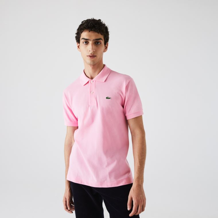 Lacoste Classic Fit L.12.12 Polo Shirt Růžové | RyK6e5eF