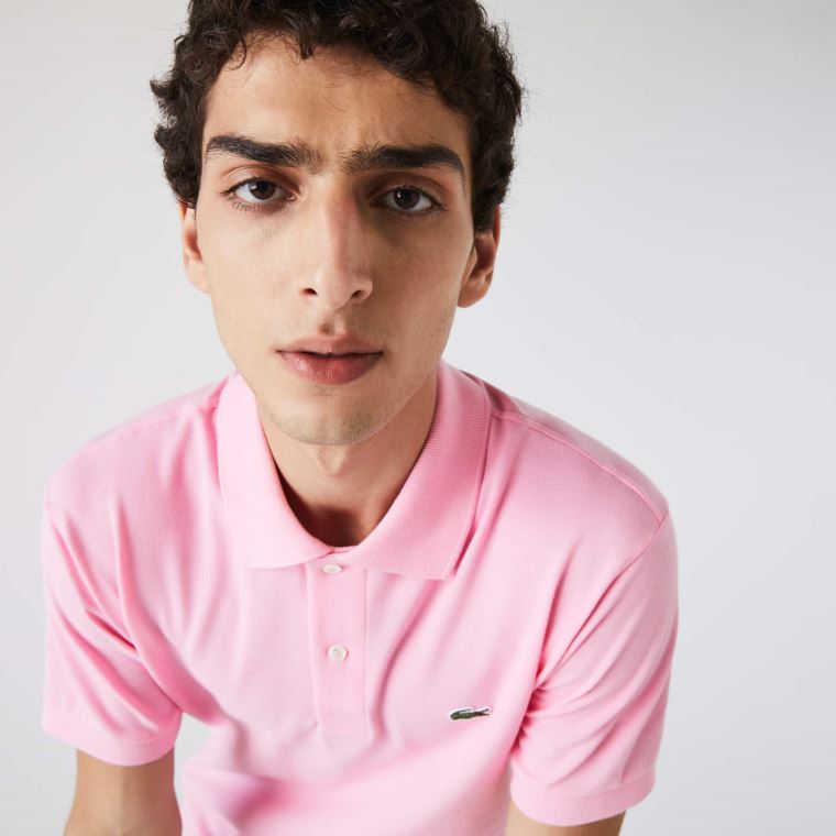 Lacoste Classic Fit L.12.12 Polo Shirt Růžové | RyK6e5eF