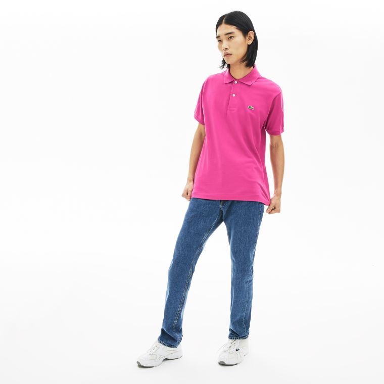 Lacoste Classic Fit L.12.12 Polo Shirt Růžové | m7N1MU7K