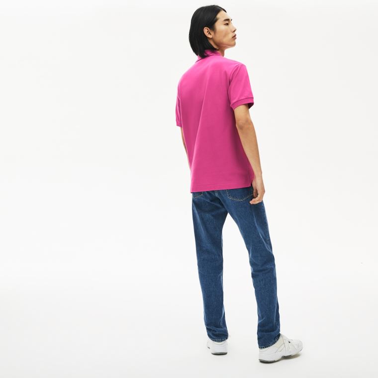 Lacoste Classic Fit L.12.12 Polo Shirt Růžové | m7N1MU7K