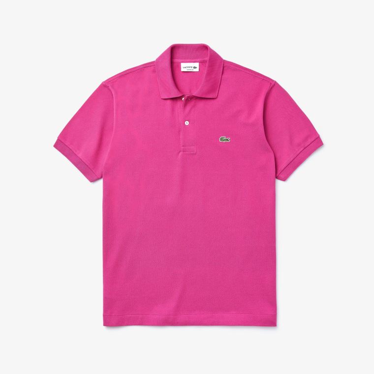 Lacoste Classic Fit L.12.12 Polo Shirt Růžové | m7N1MU7K