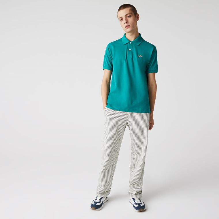 Lacoste Classic Fit L.12.12 Polo Shirt Zelene | i8eo2Od9