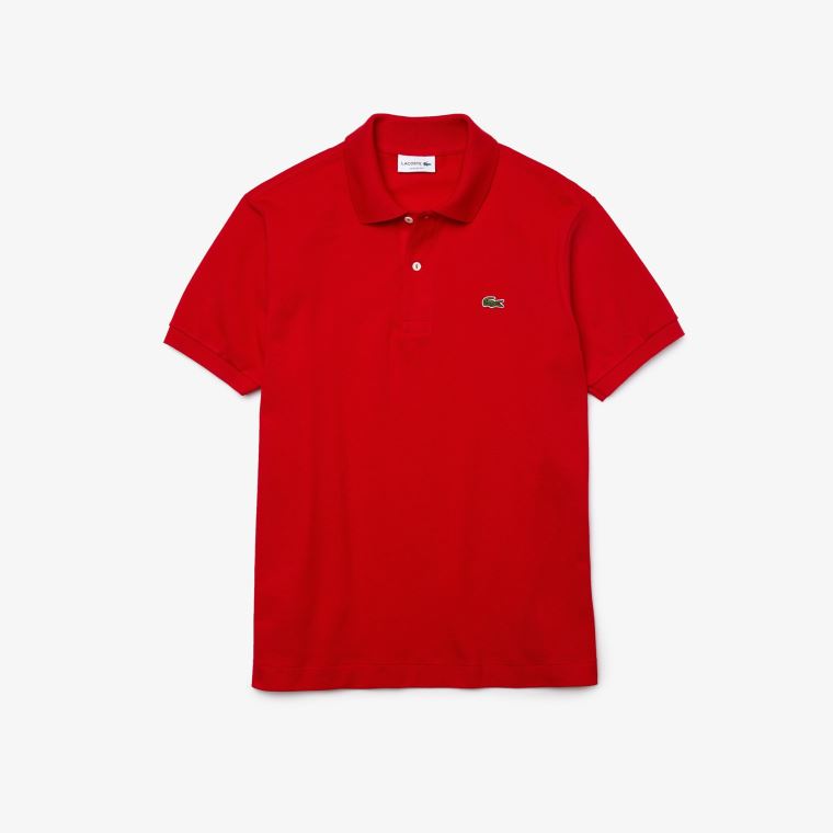 Lacoste Classic Fit L.12.12 Polo Shirt Červené | CNMWMVlK