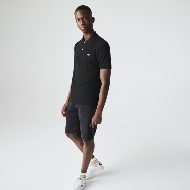 Lacoste Classic Fit L.12.12 Polo Shirt Černé | ZxS267XF