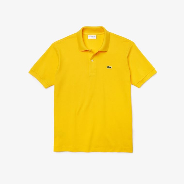 Lacoste Classic Fit L.12.12 Polo Shirt Žluté | IZmC37Ot