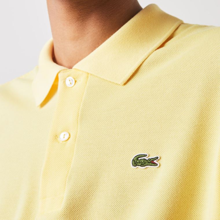 Lacoste Classic Fit L.12.12 Polo Shirt Žluté | cOZbNlKs