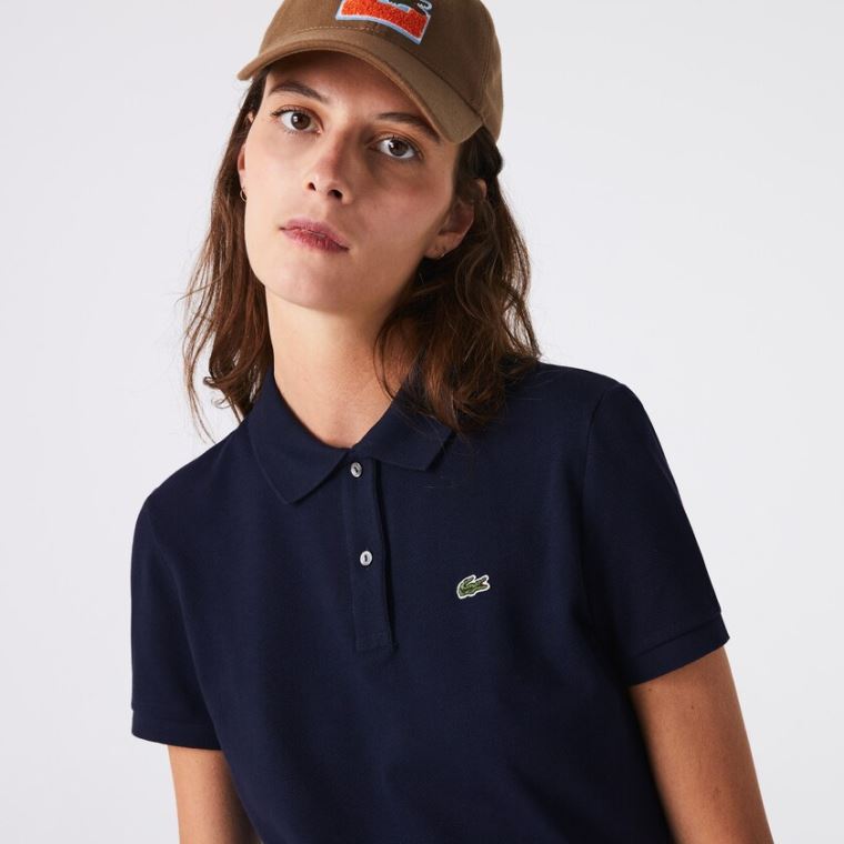 Lacoste Classic Fit Soft Bavlněné Petit Piqué Polo Tmavě Blankyt Blankyt | GY6xK6w3