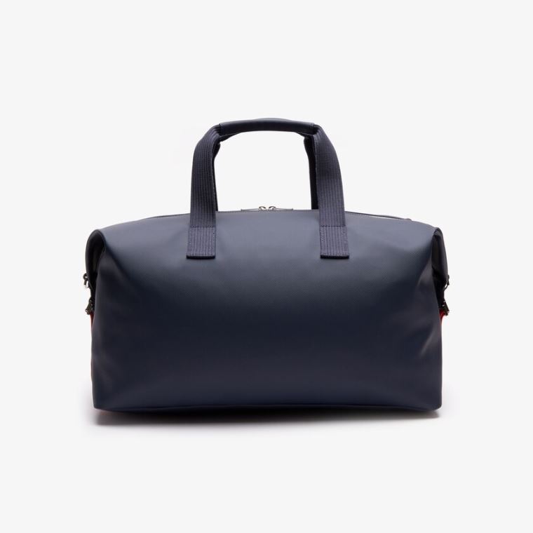 Lacoste Classic Tricolour Accents Weekender Bag Tmavě Blankyt Blankyt Bílé Červené | IRIOlBJF