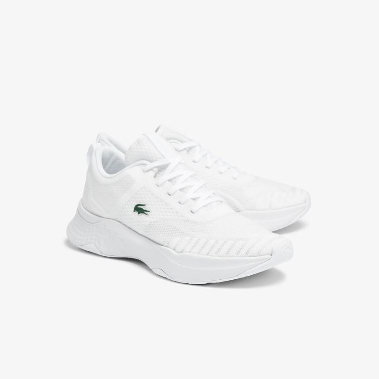 Lacoste Court-Drive Fly Textilní Sneakers Bílé | Voq0isNO