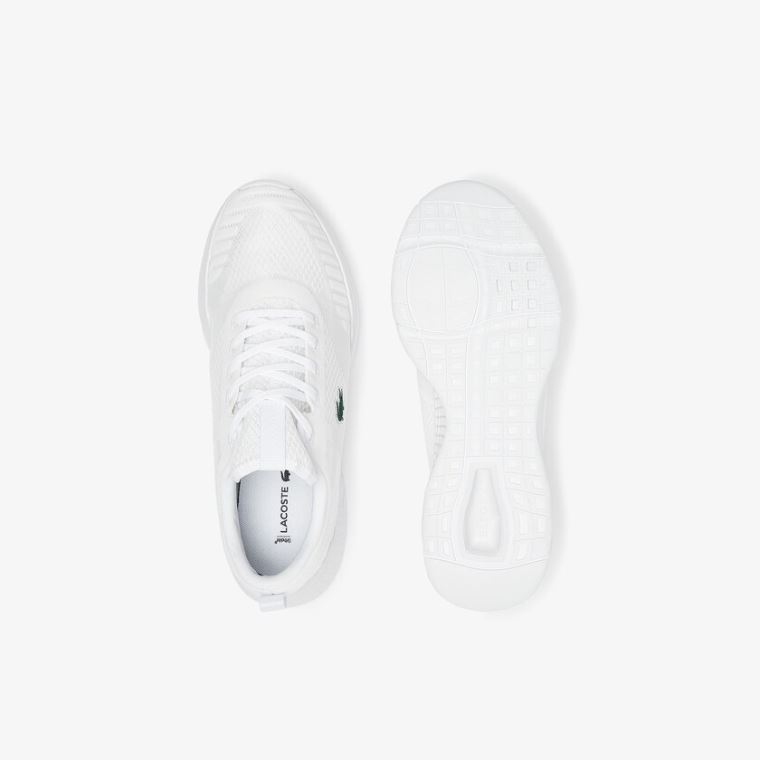 Lacoste Court-Drive Fly Textilní Sneakers Bílé | Voq0isNO