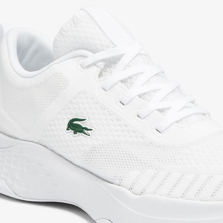 Lacoste Court-Drive Fly Textilní Sneakers Bílé | Voq0isNO