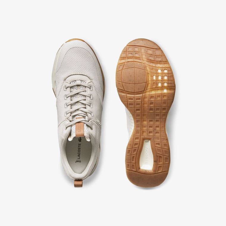 Lacoste Court-Drive Plus Platene and Syntetická Sneakers Bílé Bílé | AvOU2WcJ