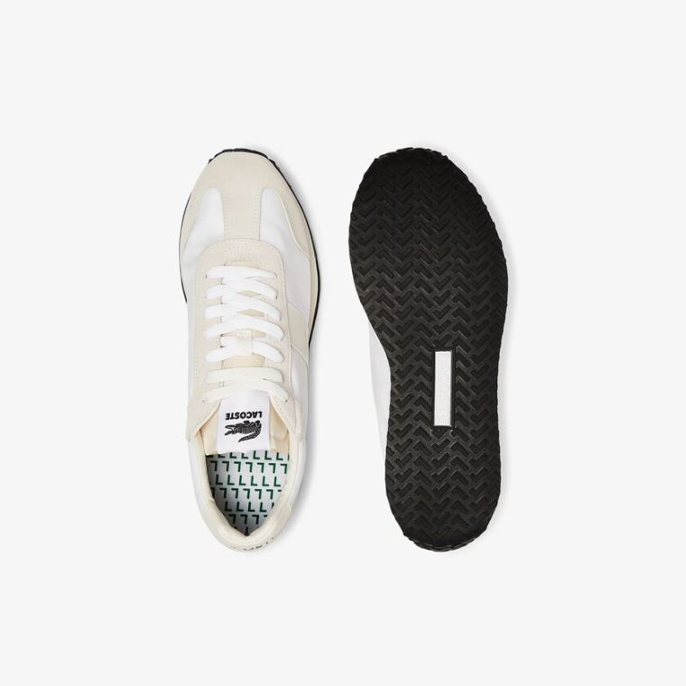 Lacoste Court Pace Textilní Sneakers Béžový | H46gbkLH