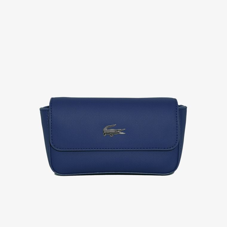 Lacoste Daily Classic Coated Platene Fanny Pack Tmavě Blankyt | eJIE9ALG