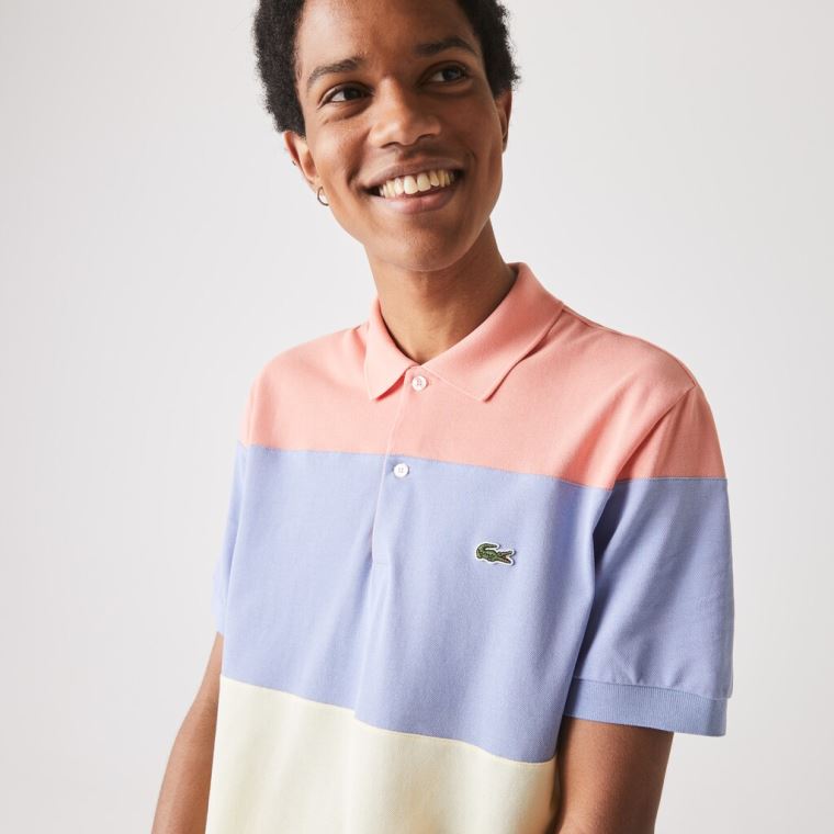 Lacoste Fresh And Light Bavlněné Piqué Classic Fit Polo Shirt Blankyt | 7Jg8kcFt