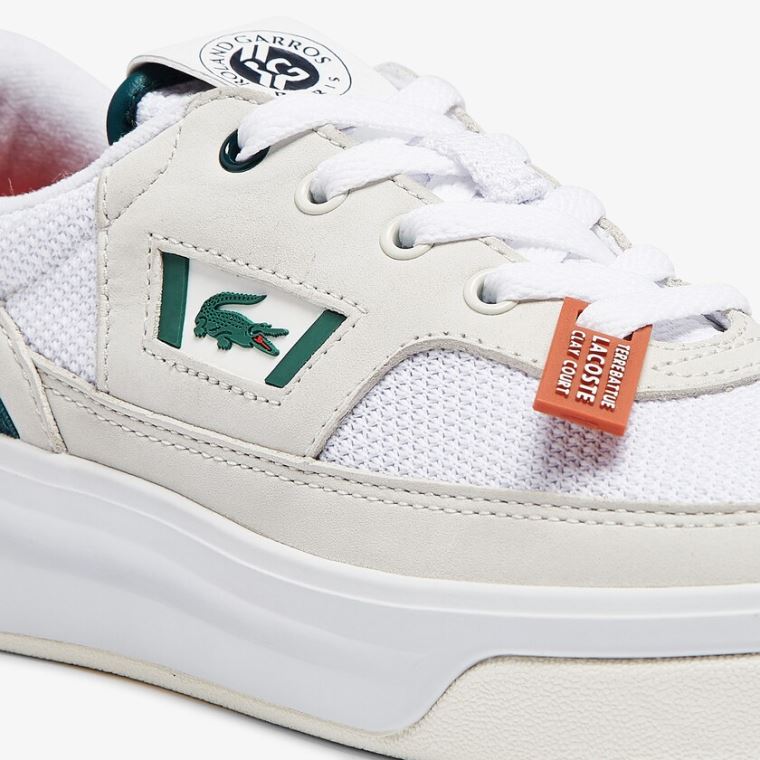 Lacoste G80 Roland Garros Sneakers Bílé | RgmRy1j6