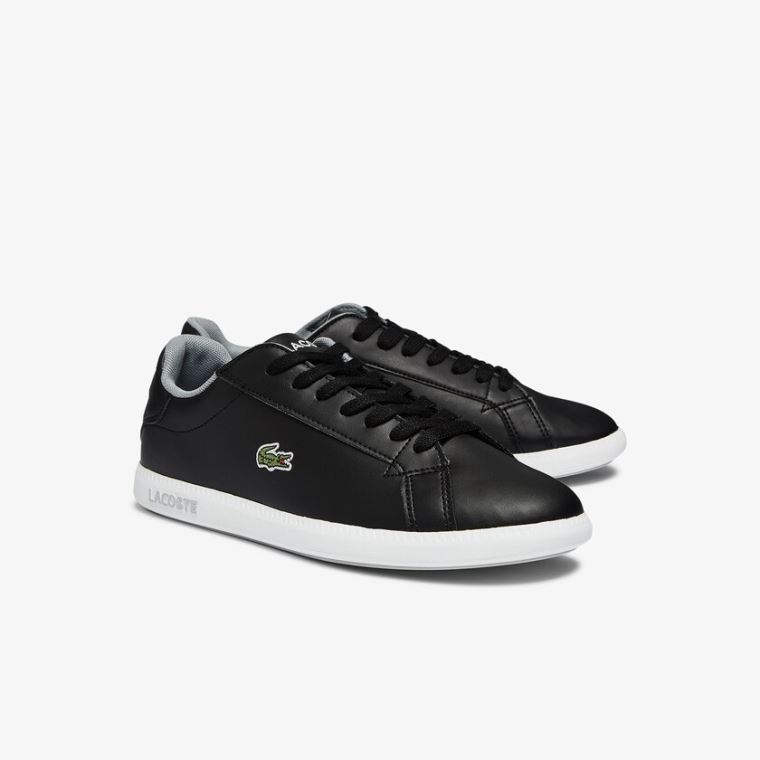 Lacoste Graduate Syntetická Sneakers Černé | smzFZnRu