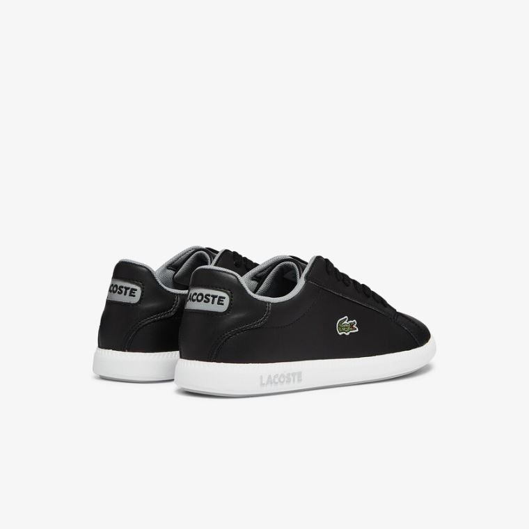 Lacoste Graduate Syntetická Sneakers Černé | smzFZnRu