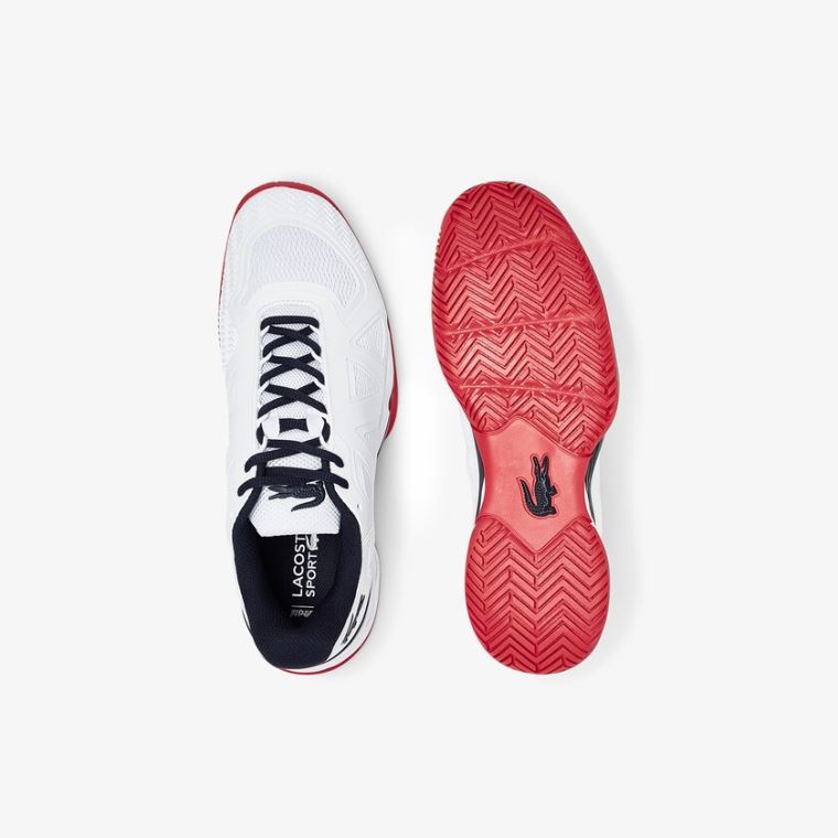 Lacoste LC Scale II Textilní Sneakers Bílé Koralove | ZA8ToIpy