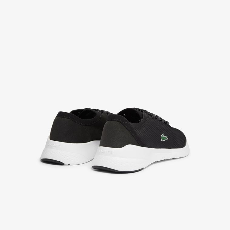 Lacoste LT Fit Syntetická and Textilní Sneakers Černé Bílé | dABjtrxn