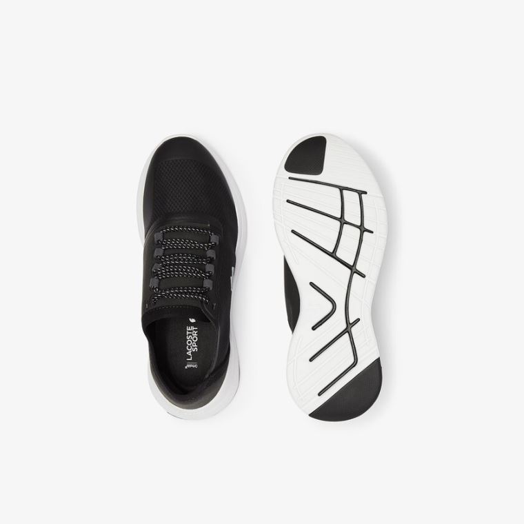 Lacoste LT Fit Syntetická and Textilní Sneakers Černé Bílé | dABjtrxn