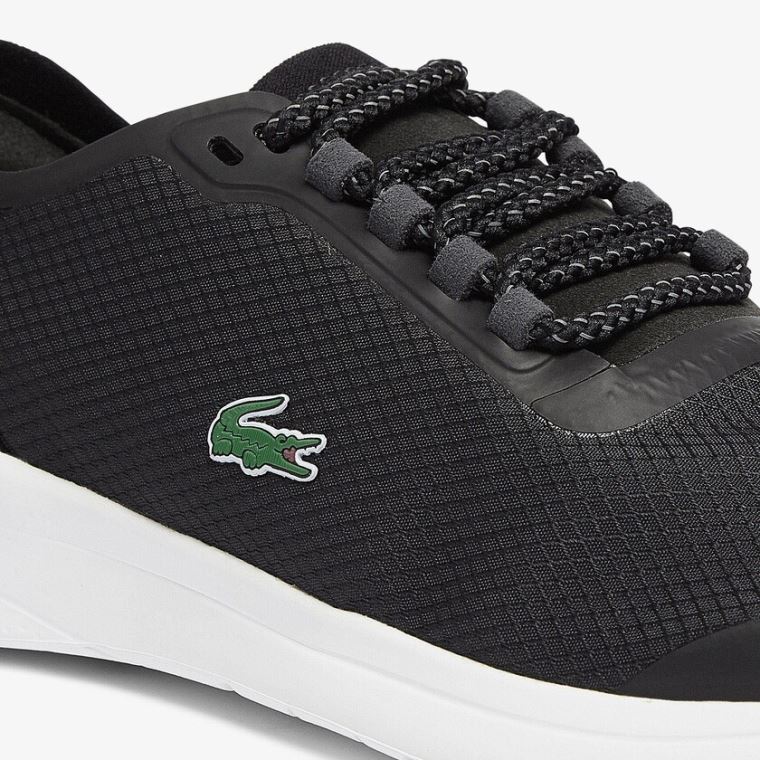 Lacoste LT Fit Syntetická and Textilní Sneakers Černé Bílé | dABjtrxn